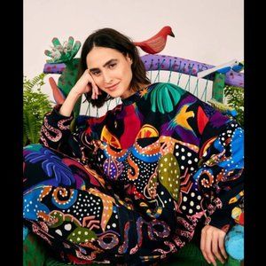 Farm Rio Mix Prints Sweatshirt - M